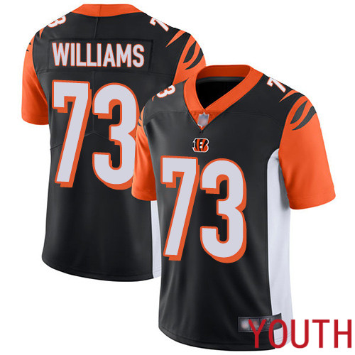 Cincinnati Bengals Limited Black Youth Jonah Williams Home Jersey NFL Footballl #73 Vapor Untouchable->cincinnati bengals->NFL Jersey